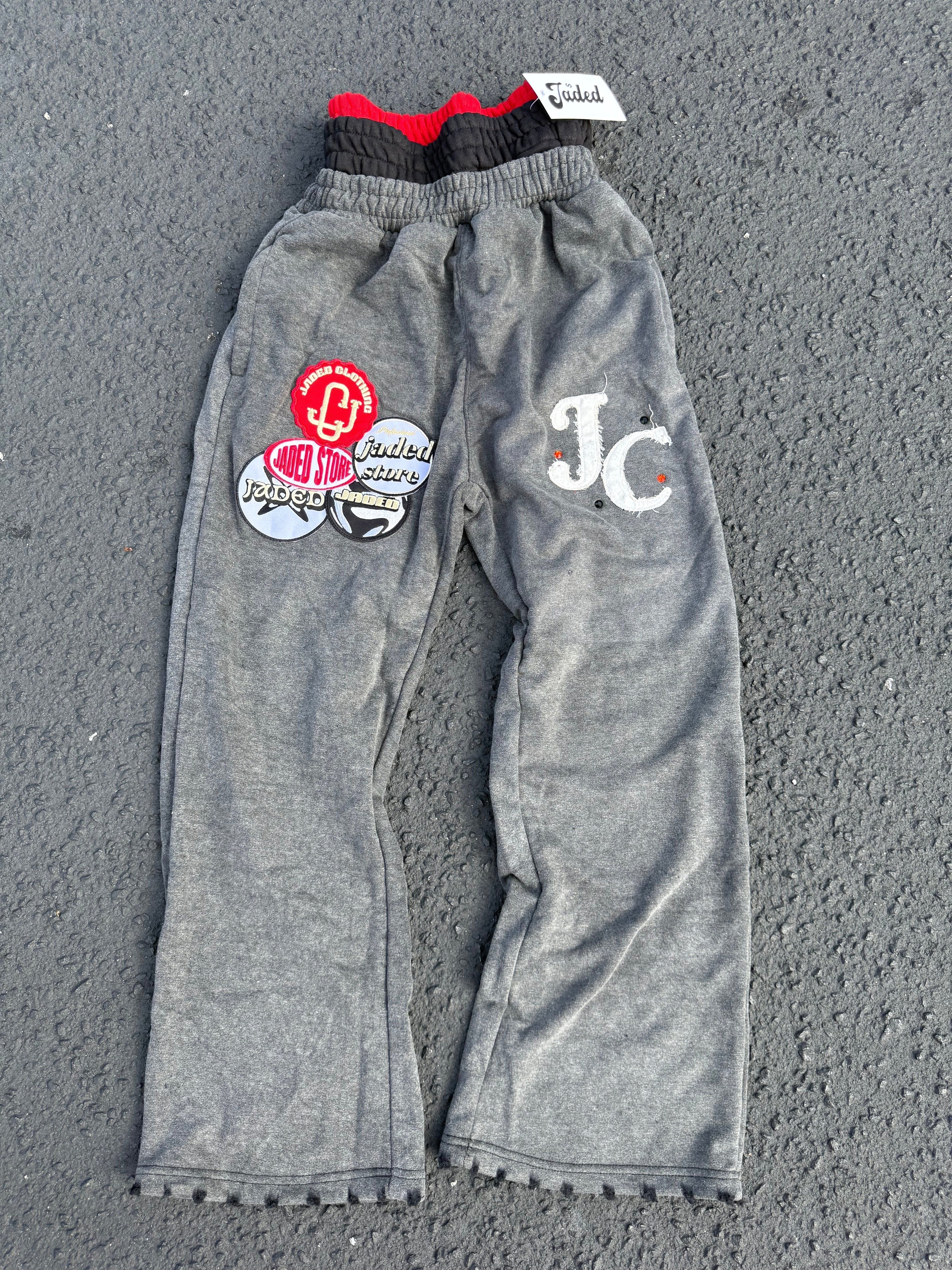 RED TRIPLE LAYER PANTS